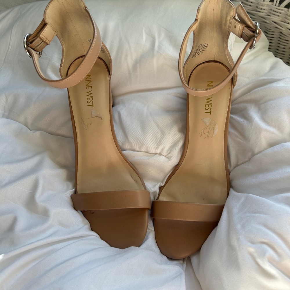 Nine West block heel sandals